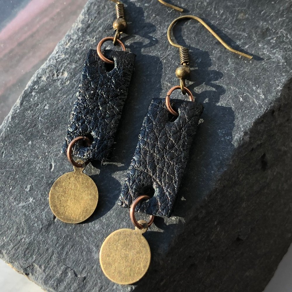 Leather Earrings